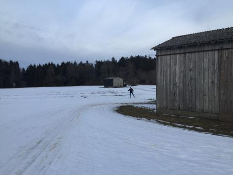 Loipe am Hegaublick Skiclub Engen 